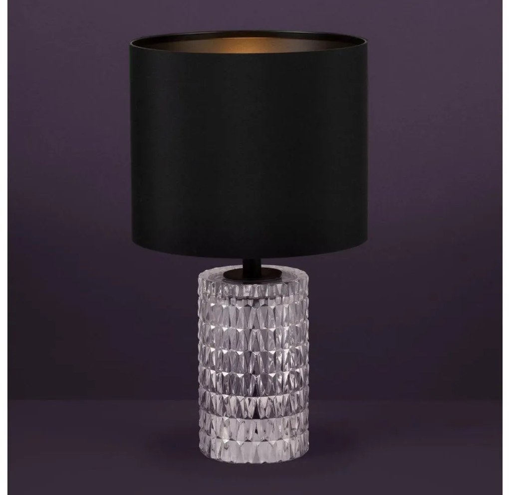 Lampă de masă Eglo 39979 SAPUARA 1xE27/40W/230V negru