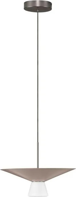 Lustra LED suspendata BARIS Nut Brown 38cm