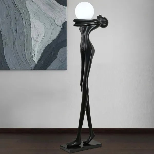 Immax 08811XL - Lampă de podea SILUETTE 1xE27/25W/230V 175 cm Femeie