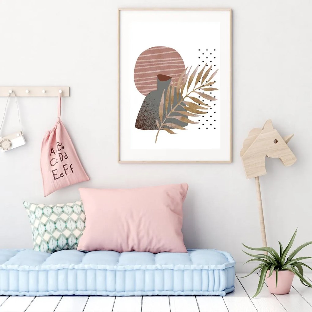 Poster - Abstracție simbolică (A4)