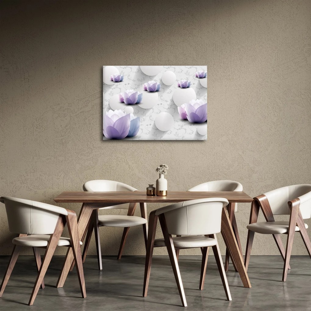 Tablou cu flori (70x50 cm)