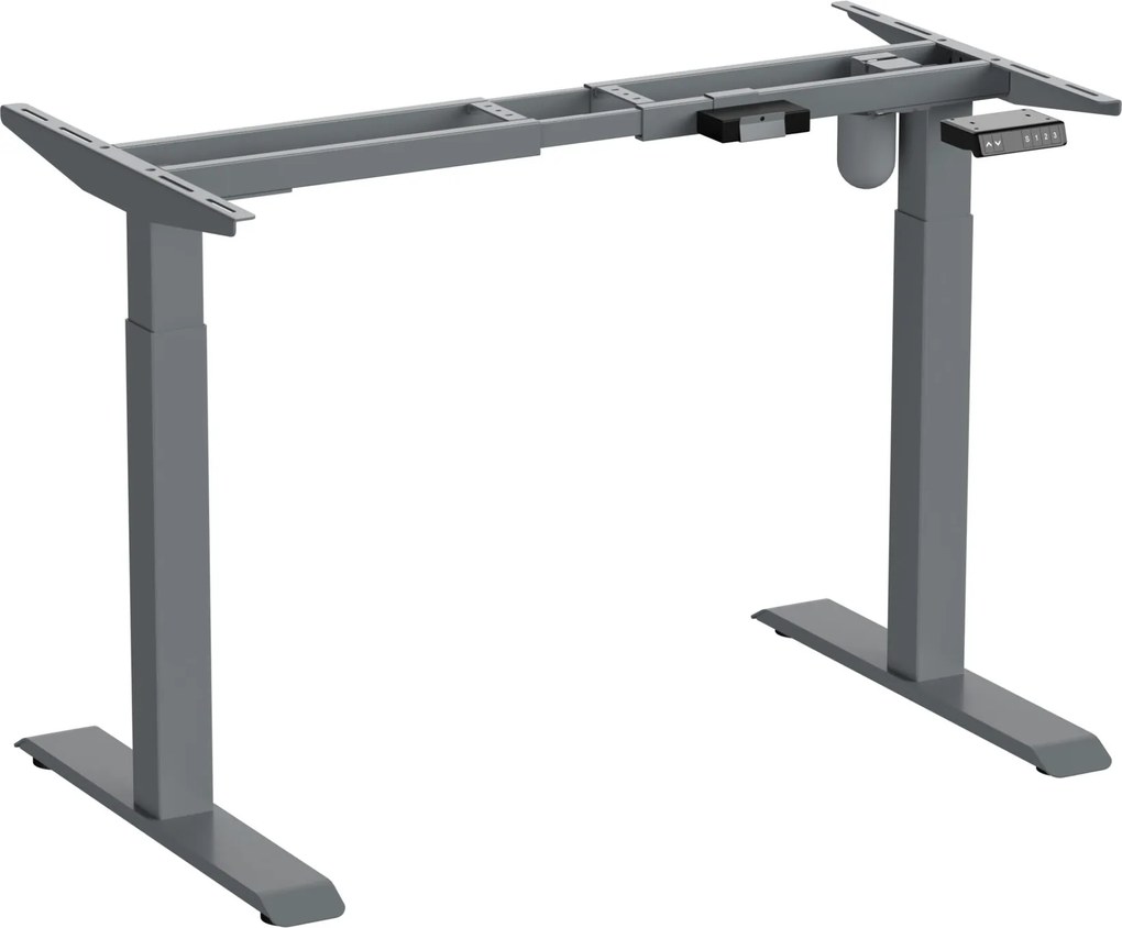 Cadru birou reglabil electric, Viva New Generation 2.0, single motor - Negru