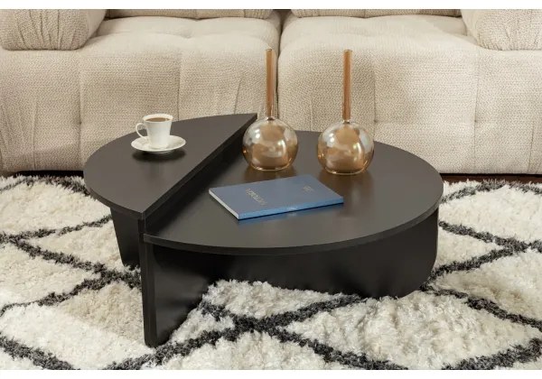 SET 2x măsuță de cafea ORION negru