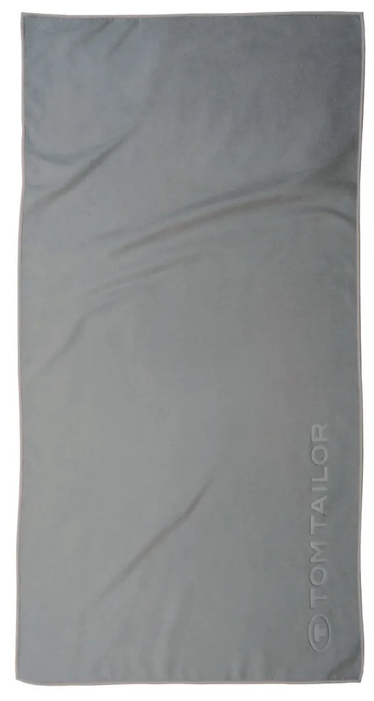 Prosop fitnes Tom Tailor Moody Grey , 70 x 140 cm, 70 x 140 cm