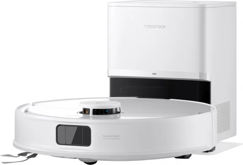 Aspirator robot Roborock Q10 PF+, 10.000 Pa, 150 min, 0,35 L, Wi-Fi, Uscat/umed, Ridicare automata a mopului, LiDAR 360°, Cartografiere 3D, Control vocal, Alb