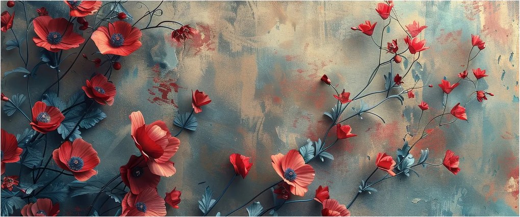 Tablou - Maculii lupului (120x50 cm)