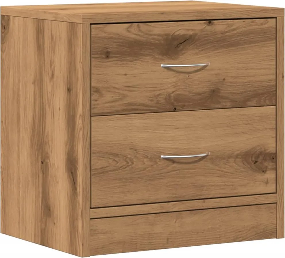 vidaXL Noptieră, stejar artizanal, 40x30x40 cm, lemn prelucrat