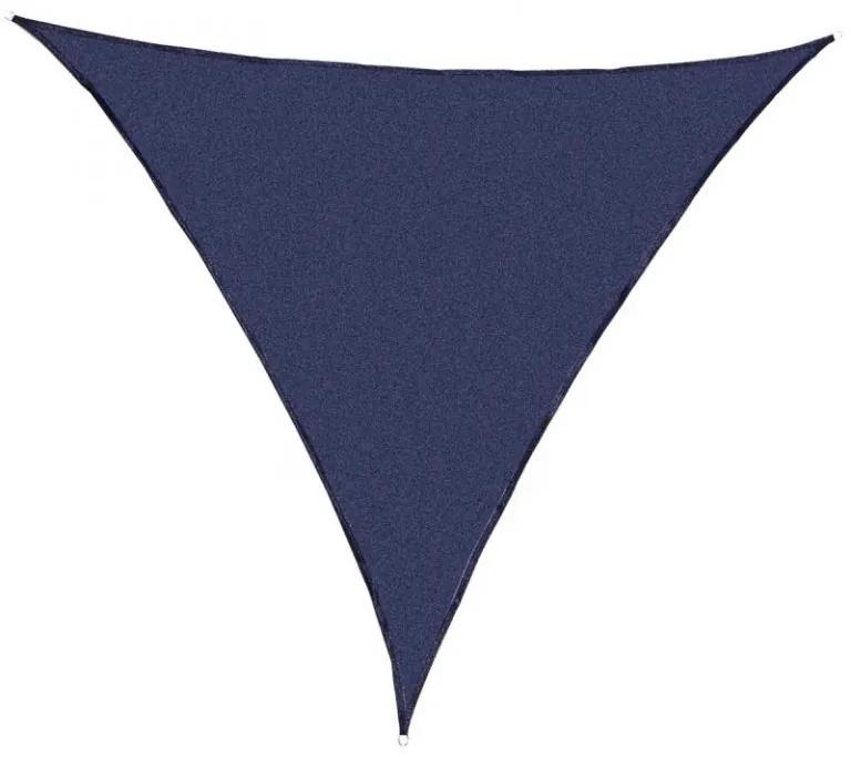 Prelată de umbrire grădină, triunghiulară-albastru 360 cm
