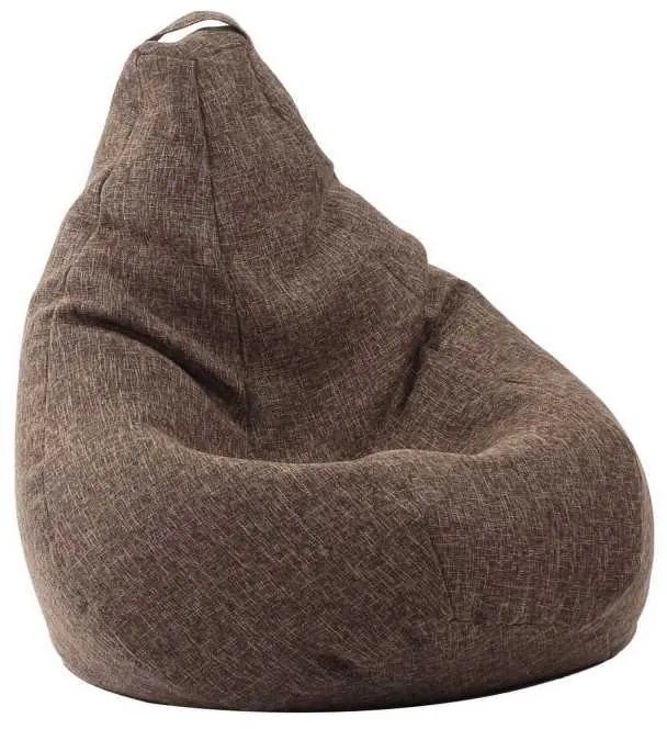 Fotoliu Nirvana Hobbit Pufrelax, Material Textil - Mocha Latte