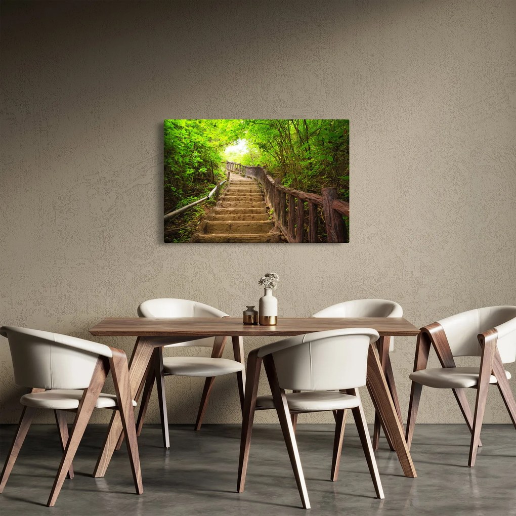 Tablou - Scări în natură (90x60 cm)