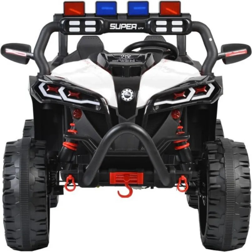 Masinuta Electrica cu acumulator pentru copii NOVOKIDS™ Super Beasty Buggy UTV , 2 locuri, Cu faruri luminoase, Telecomanda, 3-9 ani , max 30 kg ,
