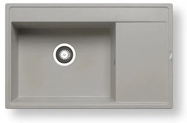 Chiuvetă de bucătărie Pyramis CAMEA 70058701, 79 x 50 cm, granit, gri