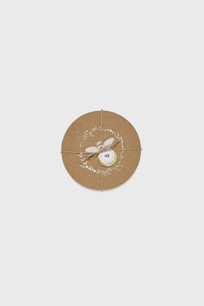 Set coastere Albine, din pluta maro