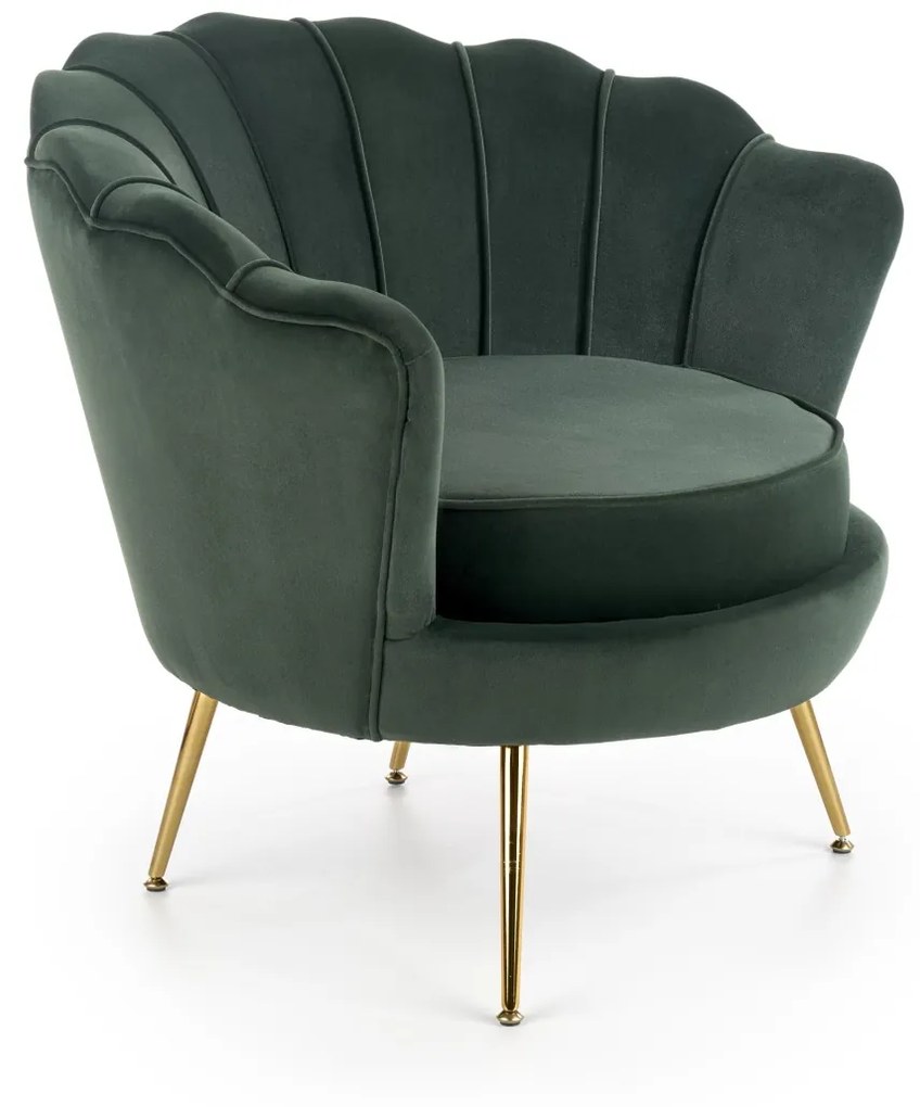 Fotoliu Amorinito velvet verde