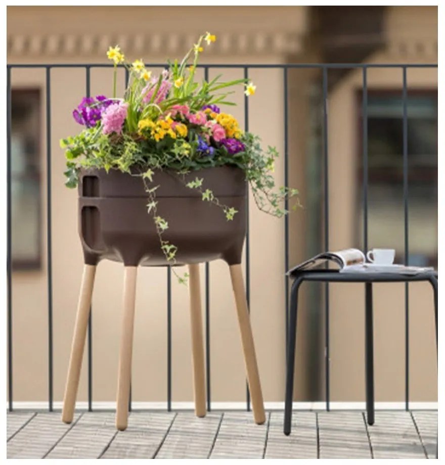 Recipient de cultivare din plastic cu sistem de auto-irigare Urbalive – Plastia