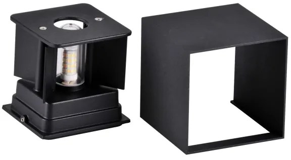 Aplică de exterior KIOTO 1xG9/5W/230V IP44 neagră