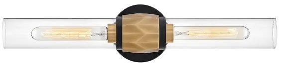 Aplică pentru baie Hinkley HK-ELLISON2-BK-HB ELLISON 2xE27/40W/230V IP44 auriu