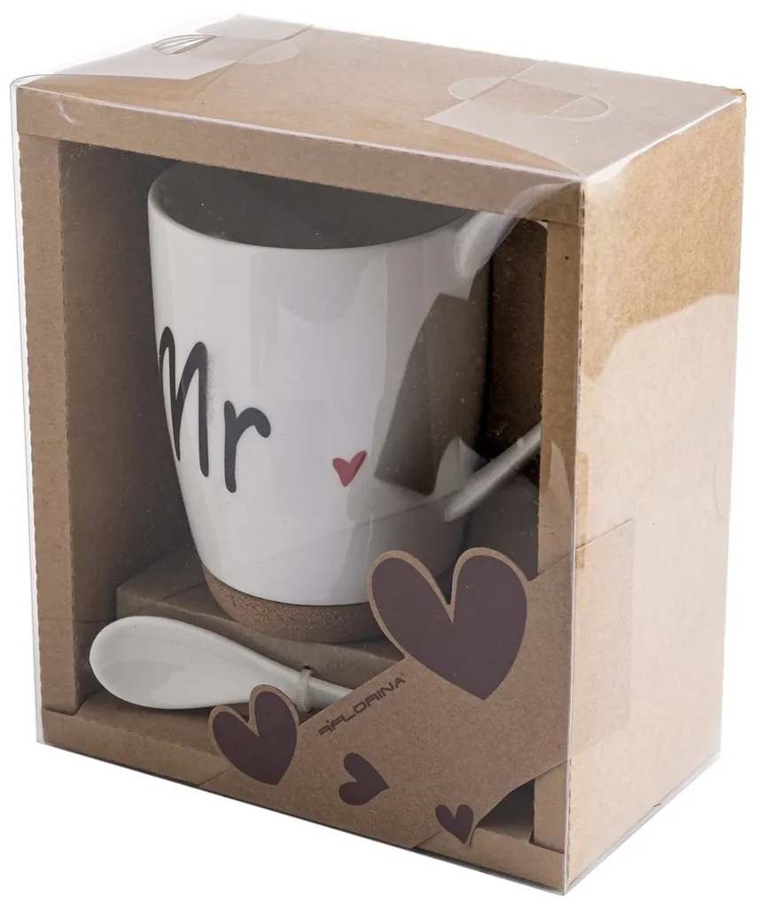 Florina Cană din porțelan Mrs., 320 ml