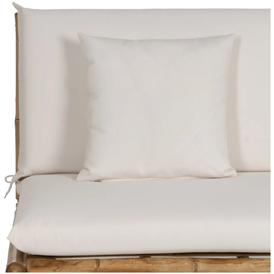 Canapea albă 135 cm Bamboo – Ixia