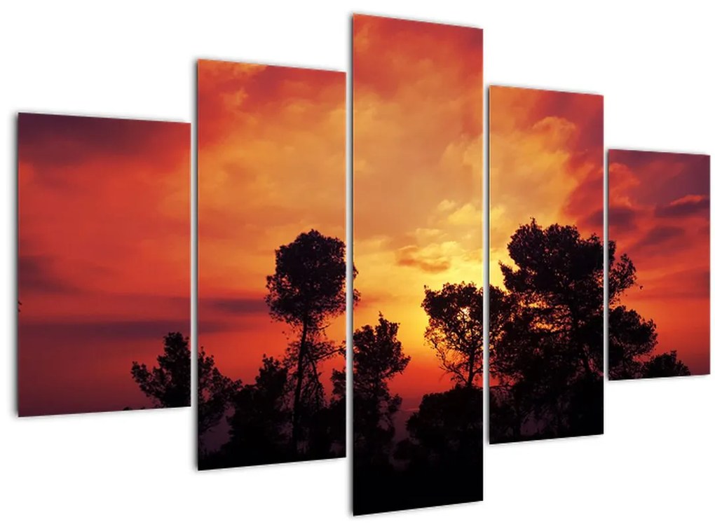 Tablou apus de soare (150x105 cm)