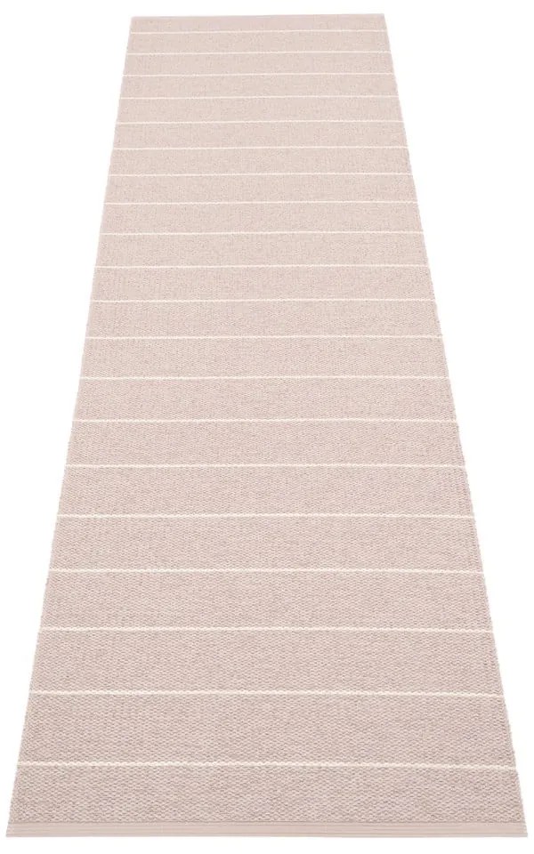 Covor tip traversă pentru interior și exterior roz deschis 70x270 cm Carl Pale Rose – Pappelina