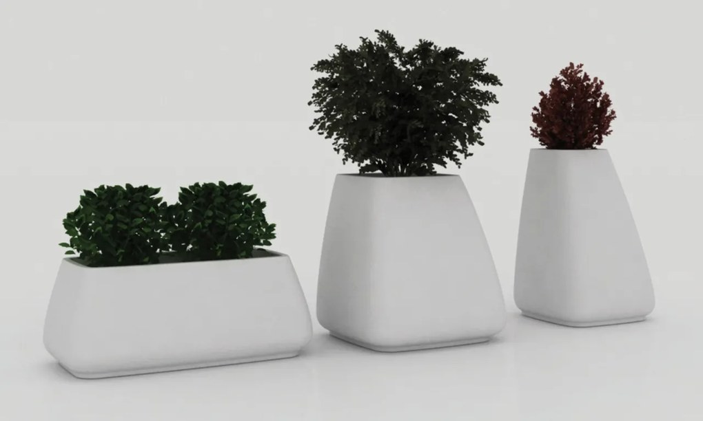 Ghiveci plante / Vaza flori exterior / interior design modern premium MOMA PLANTER HIGH 45005R Vondom