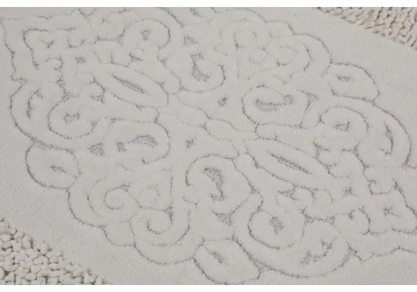 SET 2x covoraș pentru baie PIANTE 60/100 cm alb