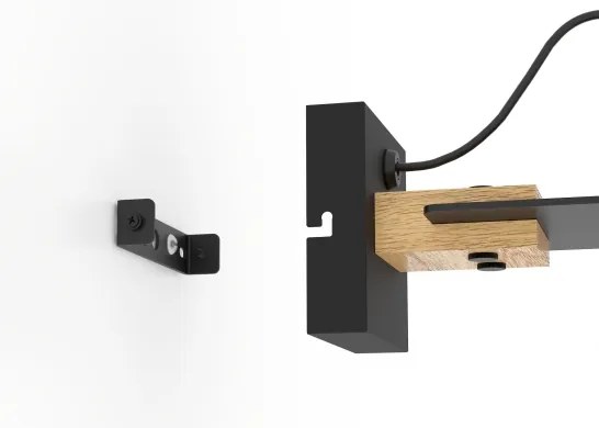 Aplică BRAMERTON 1xE27/40W/230V Eglo 43753