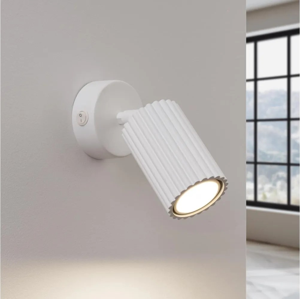 Brilagi - Aplica spot LED de perete CRESTO 1xGU10/10W/230V, albă