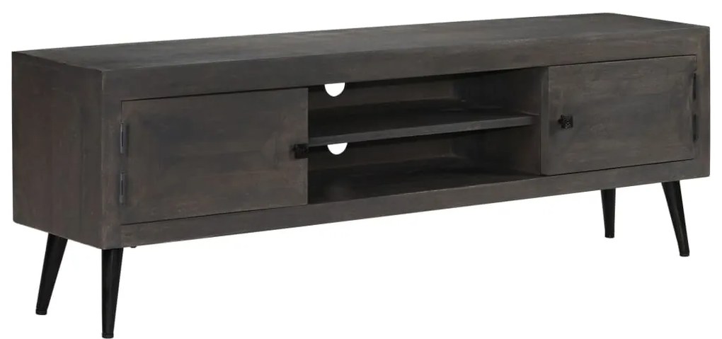 245910 vidaXL Comodă TV, lemn masiv de mango, 140 x 30 x 45 cm