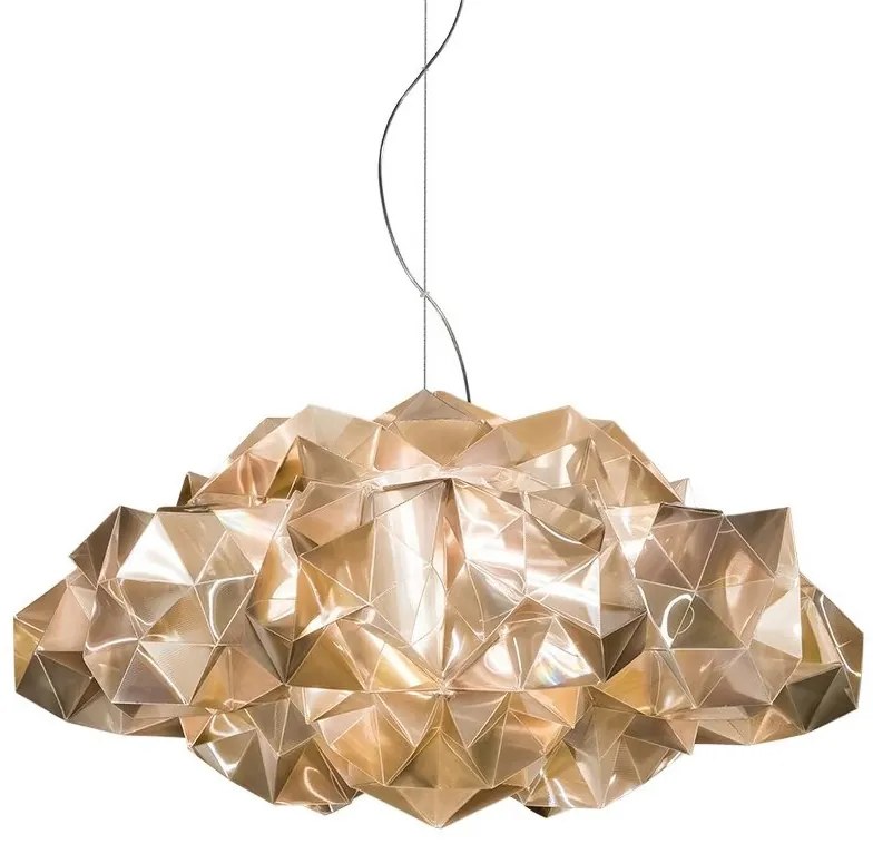 Lustra design Art Deco realizata manual Drusa velvet