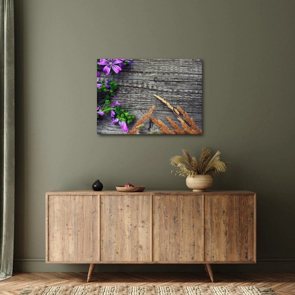 Tablou - flori de câmp (70x50 cm)