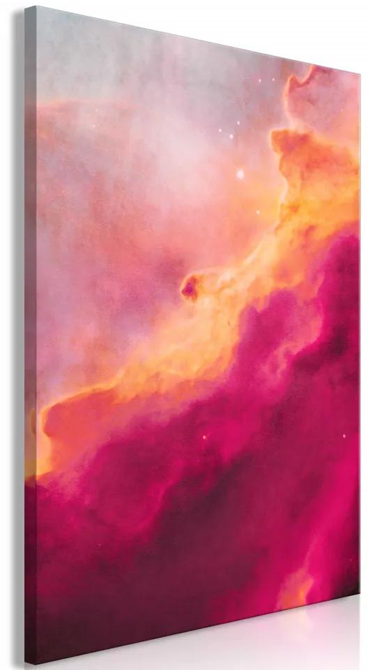 Tablou - Pink Nebula (1 Part) Vertical