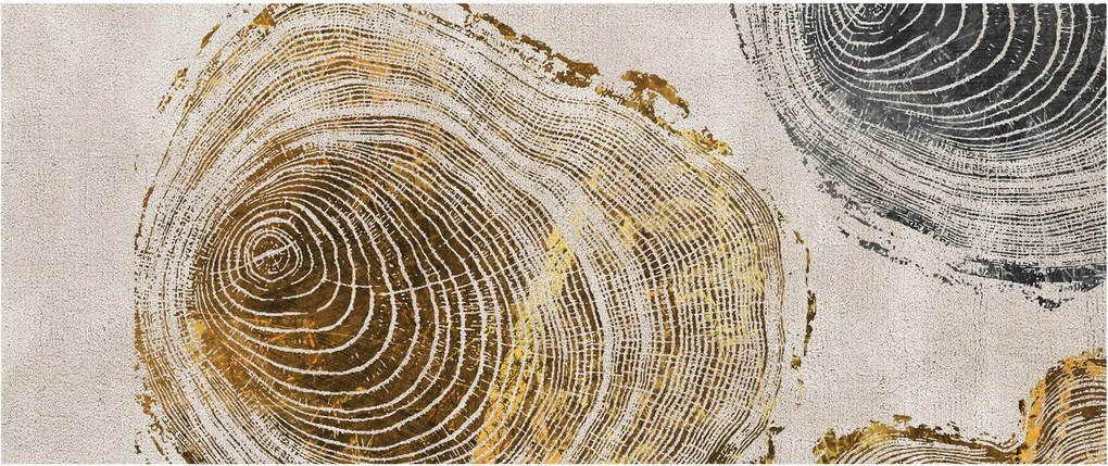 Tablou - Abstract triburi (120x50 cm)