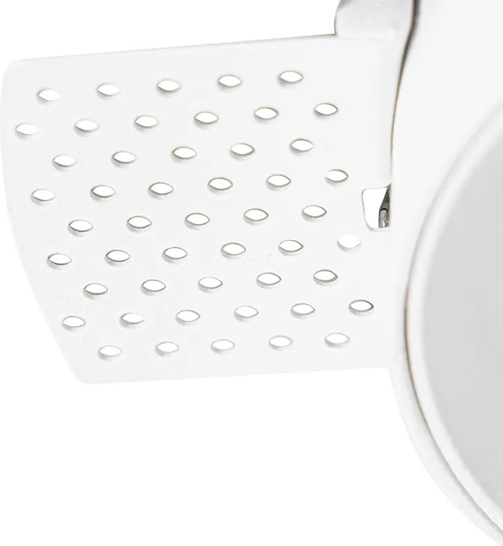 Spot modern îngropat alb GU10 rotund fără cadru - Oneon Honey