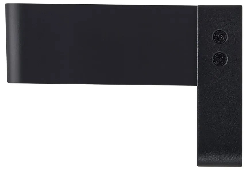 Aplica solara cu senzor de miscare, protectie IP44, Saulio negru