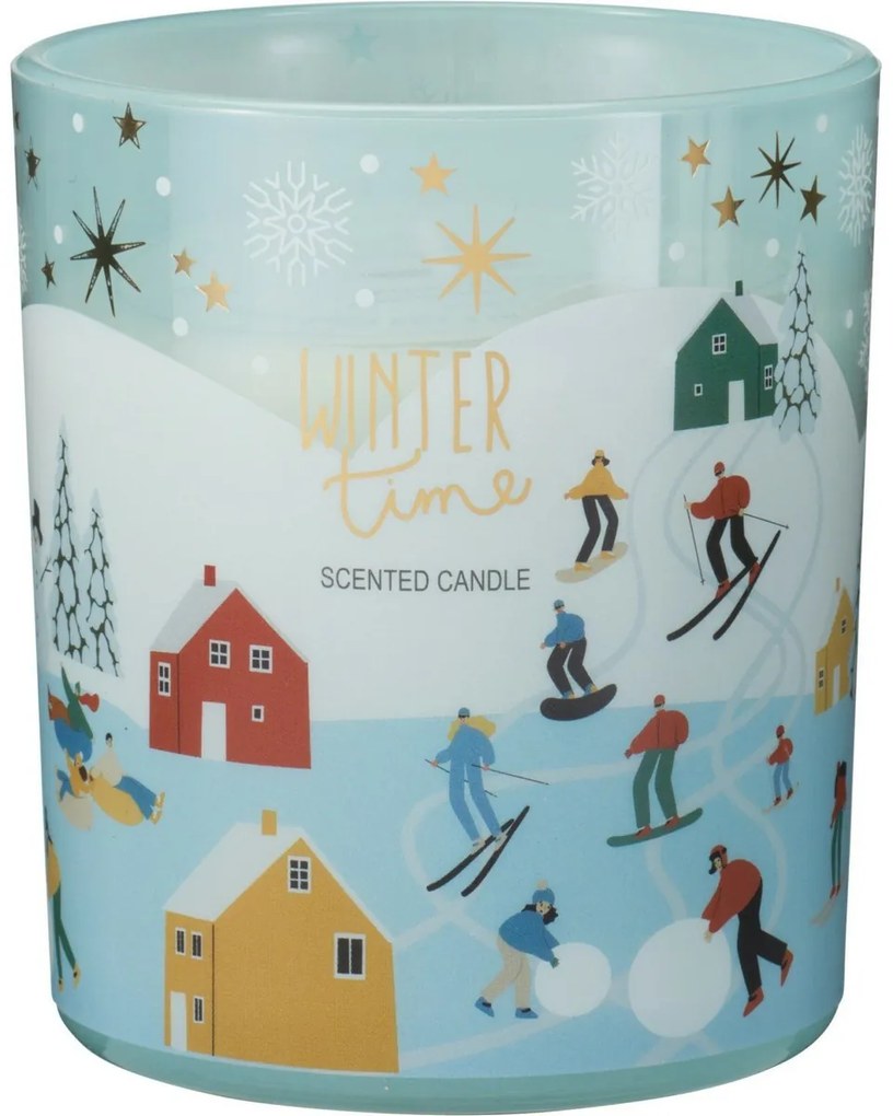 Lumânare parfumată Winter Fun, aromă WinterBreeze, 270 g