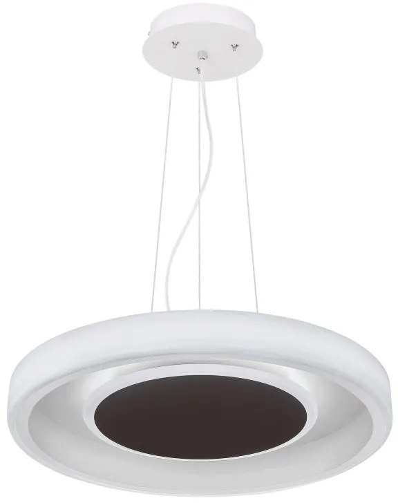 Lustra suspendata LED dimabila cu telecomanda design modern GOFFI 48398-40H GL
