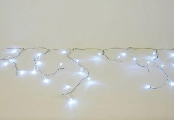 Instalație luminoasă Crăciun, tip perdea ploaie, - 5 m, 144 LED, alb rece