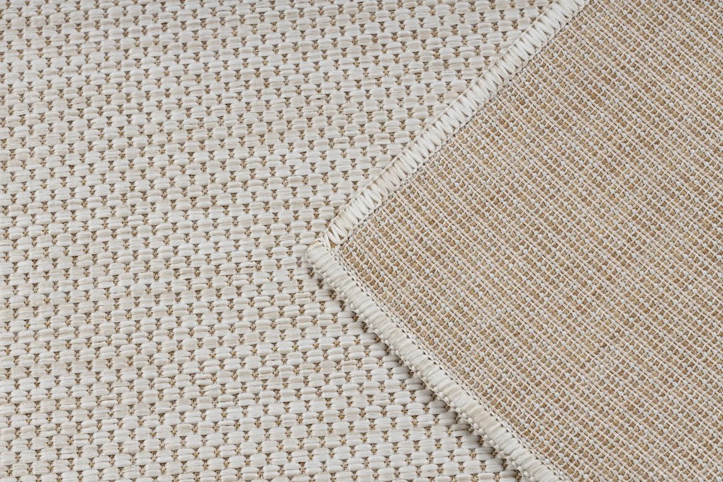 Covor SISAL SION A5165A Melanj țesute plate ecru / cremă