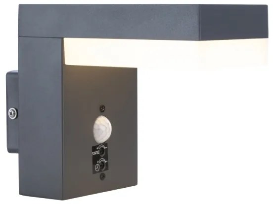 Globo 34186WS - Aplica LED exterior cu senzor OSKARI LED/9,5W/230V IP44