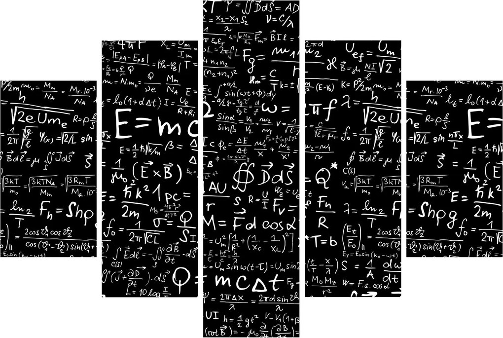 Tablou - Matematică (150x105 cm)