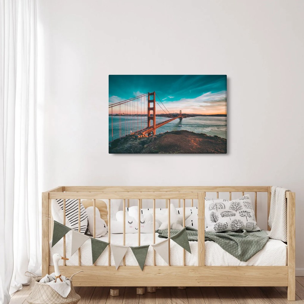 Tablou - Golden Gate, San Francisco (90x60 cm)