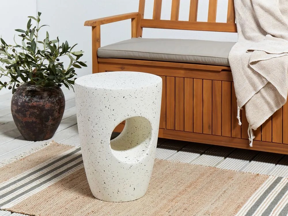 Măsuță laterală de cafea Esther (alb). 1078683