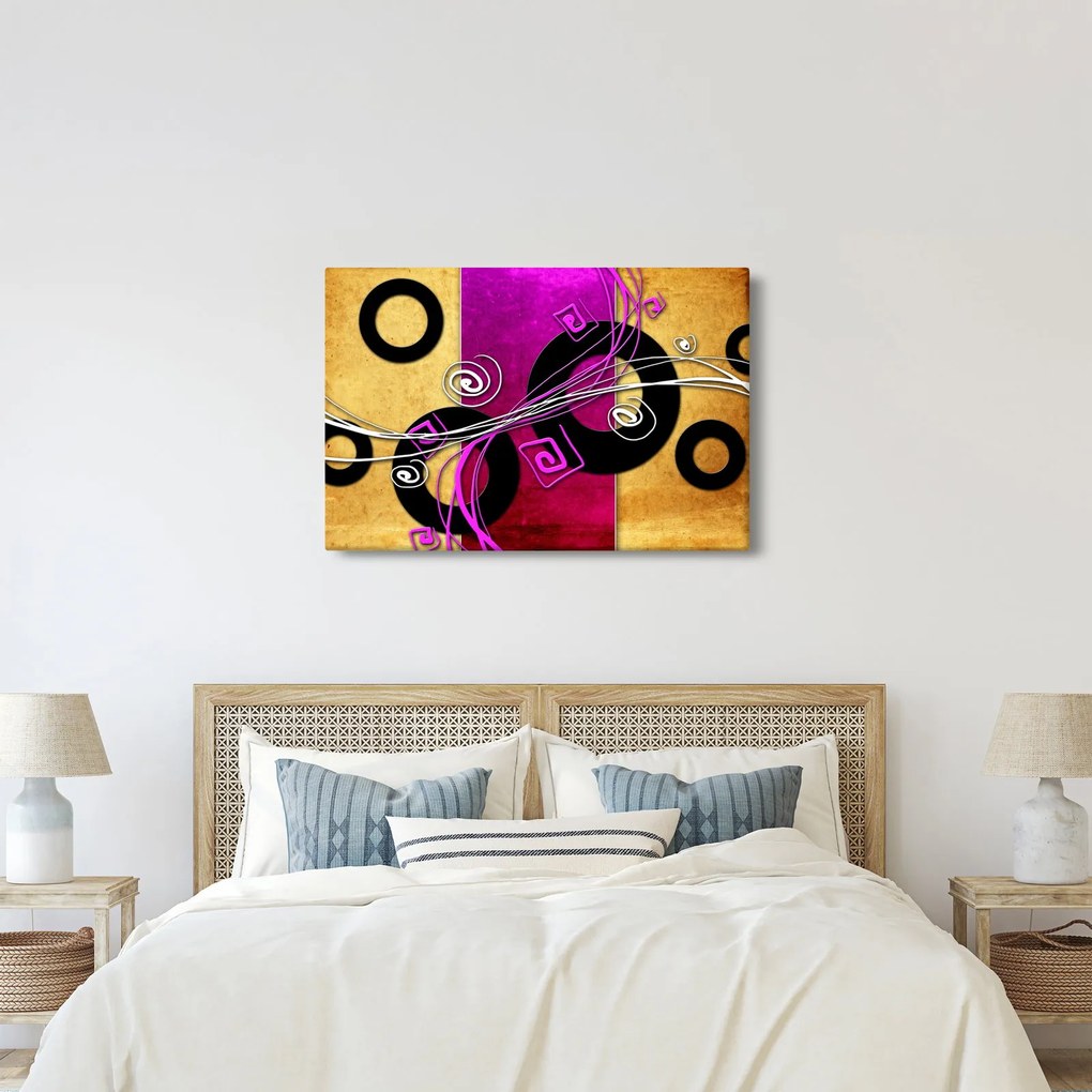 Tablou abstracției (90x60 cm)