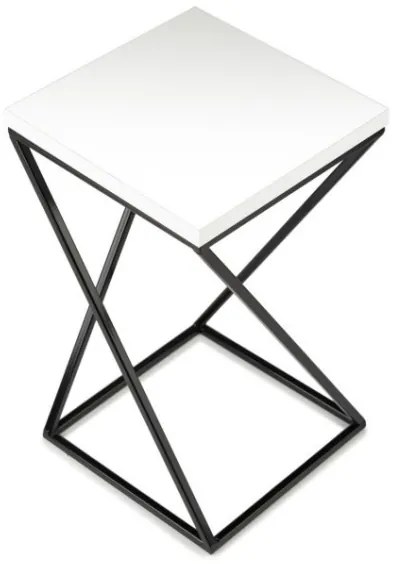 Suport de flori LOFT 40x24 cm negru/alb