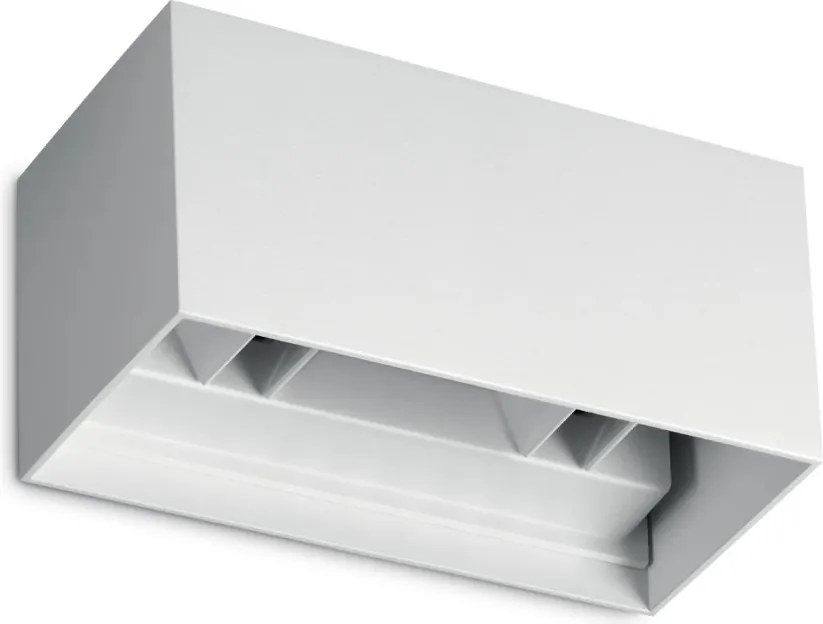 Aplica LED exterior ambientala IP54 ATOM AP D20 BIANCO 4000K