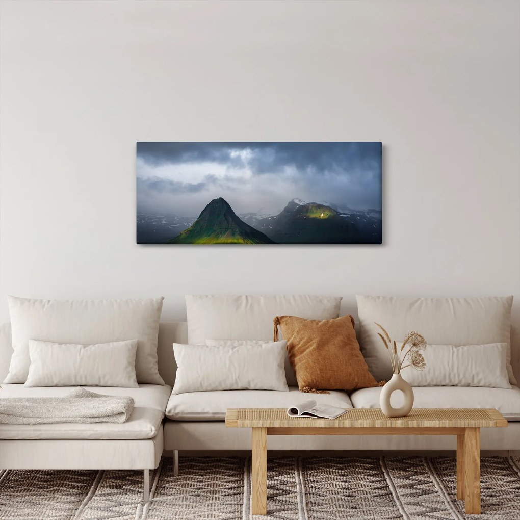 Tablou cu munți (120x50 cm)