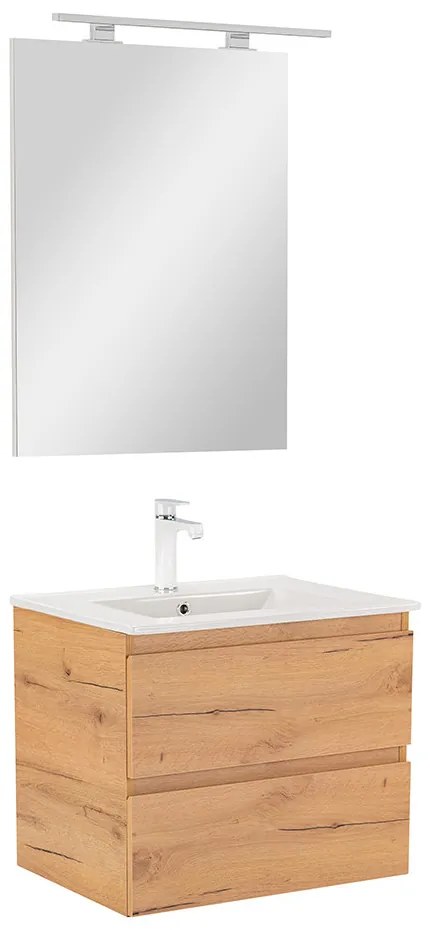 Mobilier complet de baie Vario Forte 60 stejar-stejar