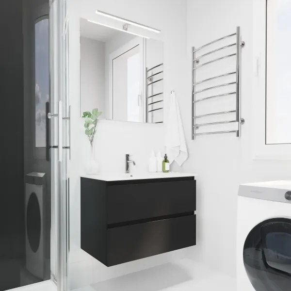 Oglindă de baie BATH DELUXE 01-080-01-58-00 NORDBORG 80x75 cm